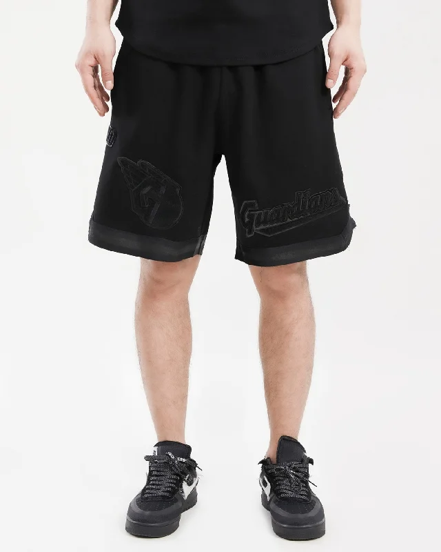 MLB CLEVELAND GUARDIANS TRIPLE BLACK MEN'S SHORT (TRIPLE BLACK)