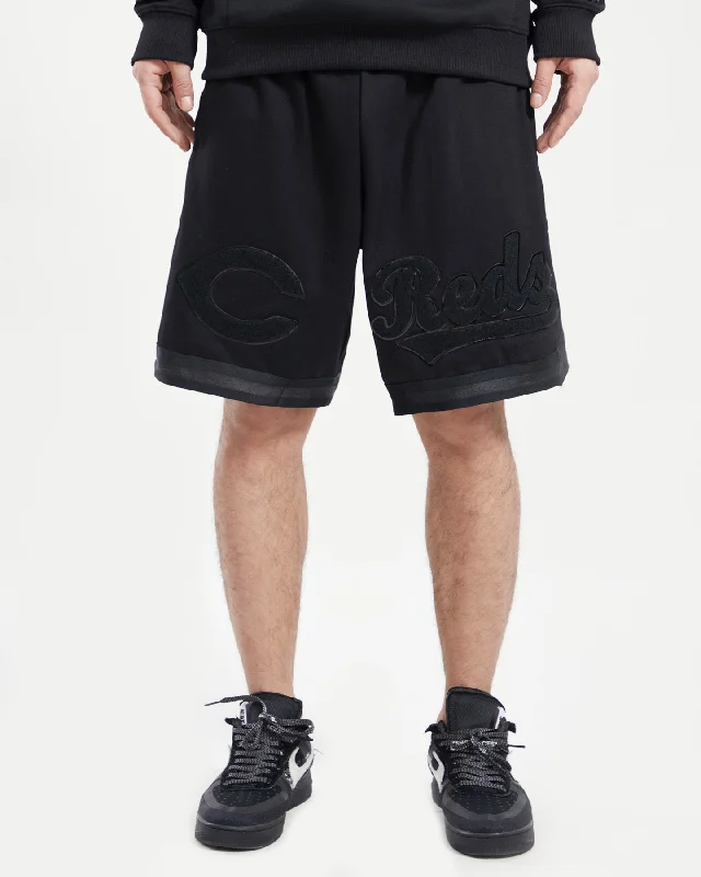 MLB CINCINNATI REDS TRIPLE BLACK MEN'S SHORT (TRIPLE BLACK)