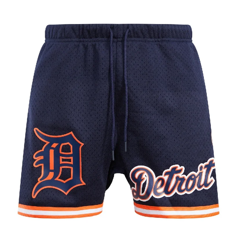 MLB DETROIT TIGERS LOGO MEN'S MESH SHORT (MIDNIGHT NAVY)