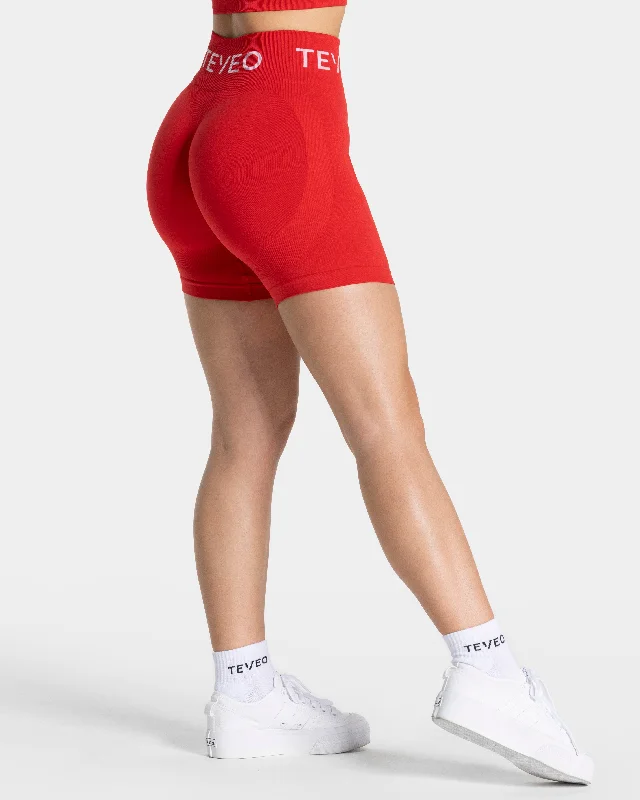 Signature Scrunch Short "Rot"