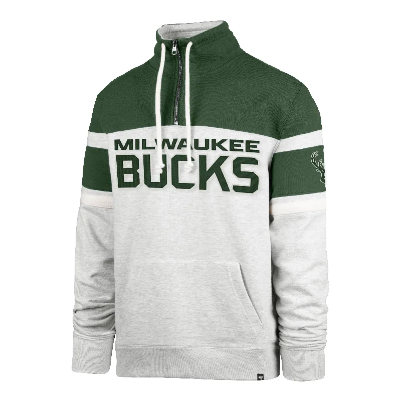 MILWAUKEE BUCKS ARENA AMP '47 BAY RIDGE 1/4 ZIP