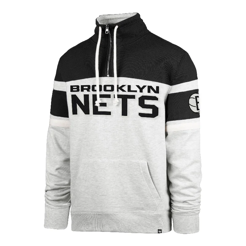 BROOKLYN NETS ARENA AMP '47 BAY RIDGE 1/4 ZIP