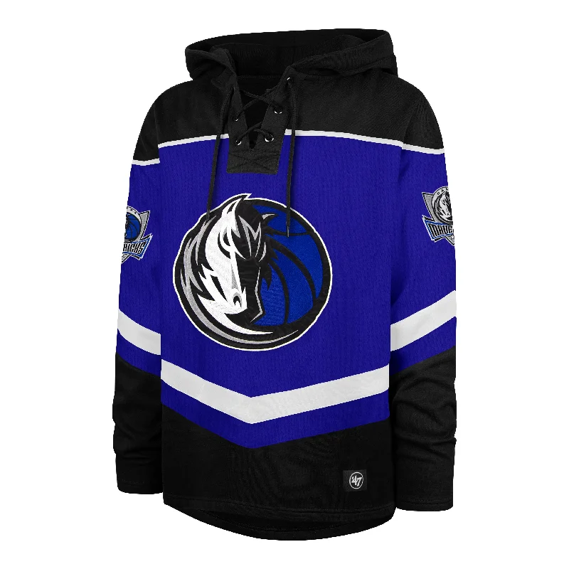 DALLAS MAVERICKS TRI SATIN '47 LAYUP LACER HOOD