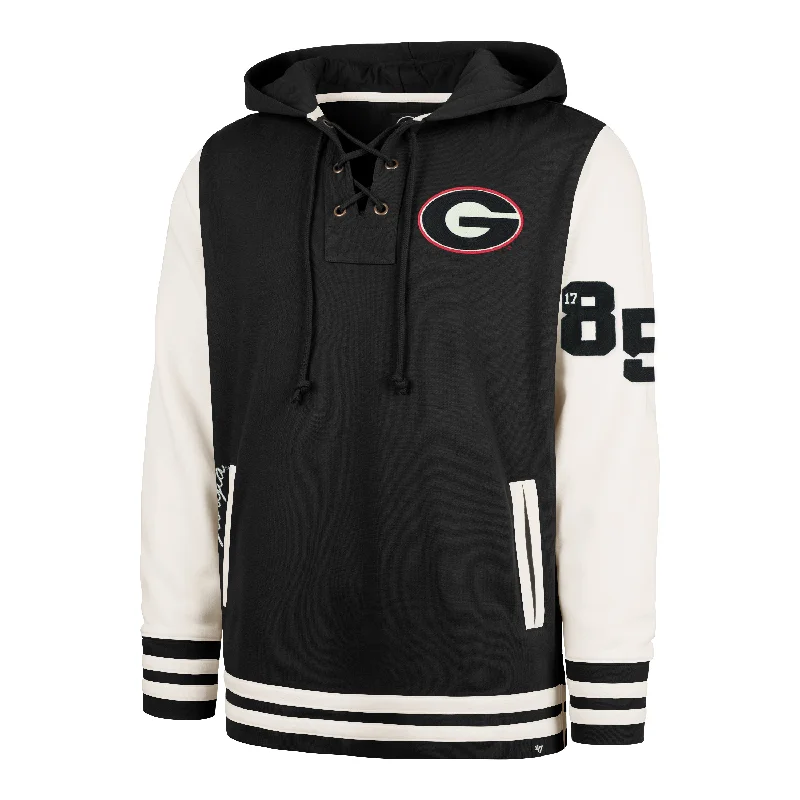 GEORGIA BULLDOGS LETTERMAN FIELD LATERAL '47 LACER HOOD