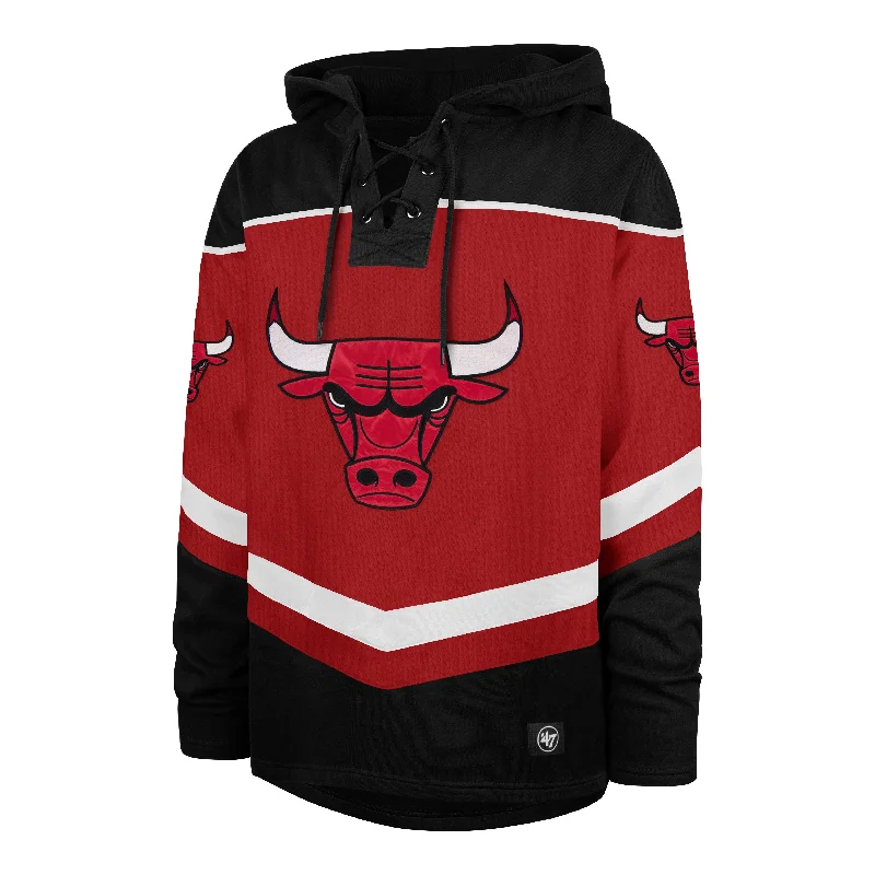 CHICAGO BULLS TRI SATIN '47 LAYUP LACER HOOD