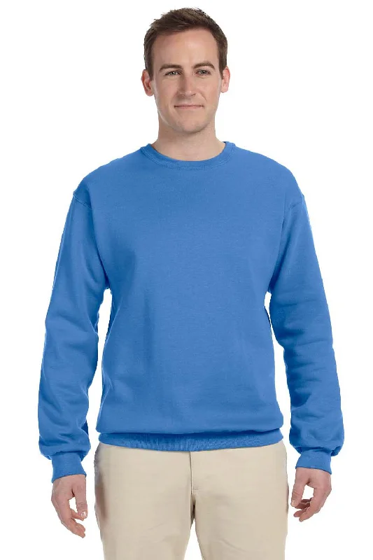 Jerzees Mens NuBlend Fleece Crewneck Sweatshirt - Columbia Blue