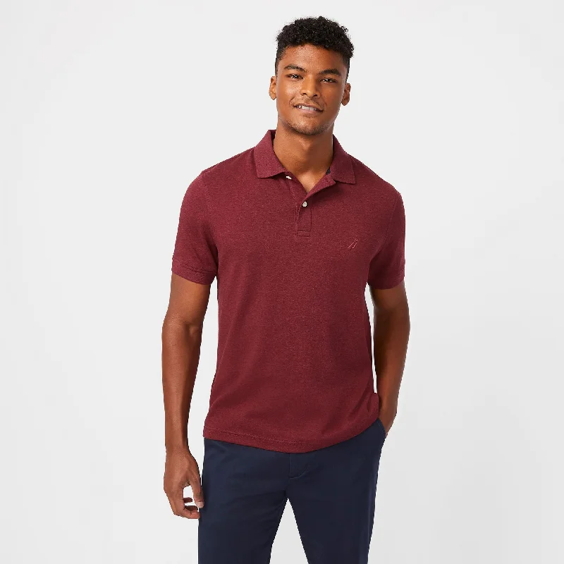 Nautica Mens Big & Tall Classic Fit Interlock Polo