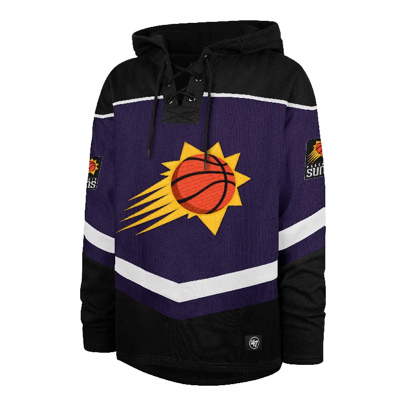 PHOENIX SUNS TRI SATIN '47 LAYUP LACER HOOD