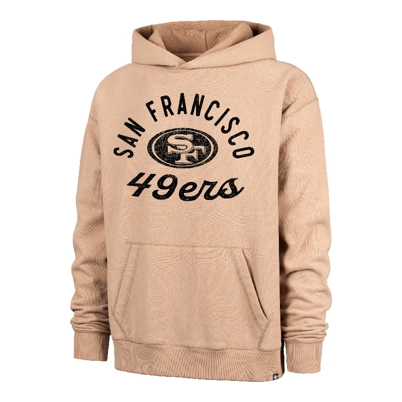 SAN FRANCISCO 49ERS DUSTED BOWLINE '47 FOUNDATION RIVER HOODIE