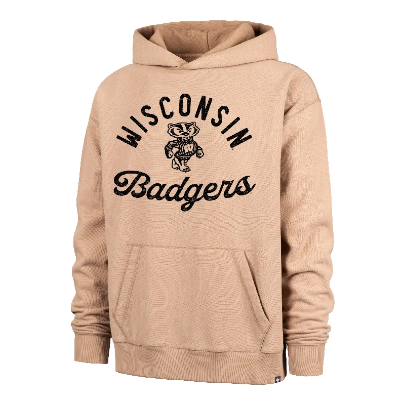 WISCONSIN BADGERS DUSTED BOWLINE '47 FOUNDATION RIVER HOODIE