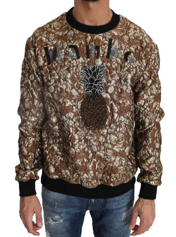 Dolce & Gabbana Opulent Crewneck Men's Sweater