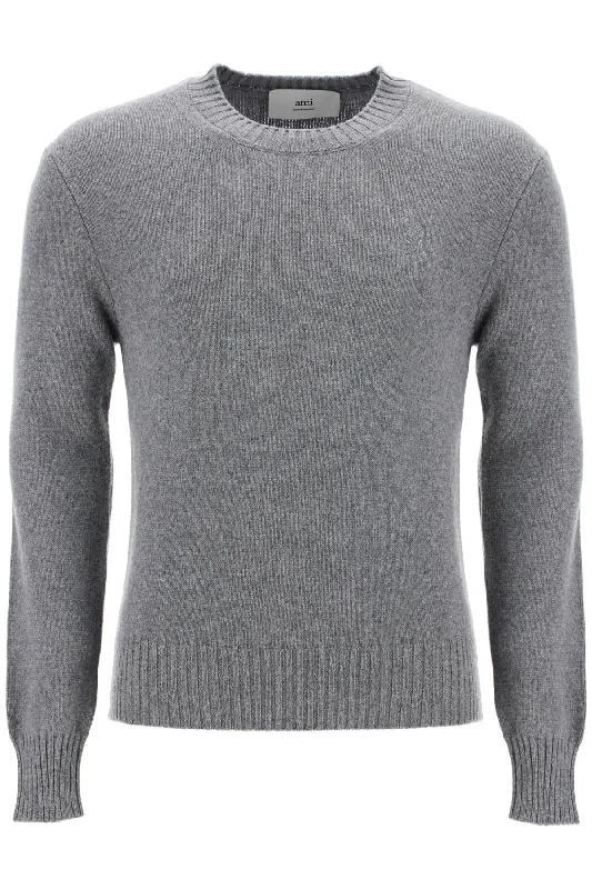 Ami Alexandre Matiussi Men's Cashmere Crewneck Pullover