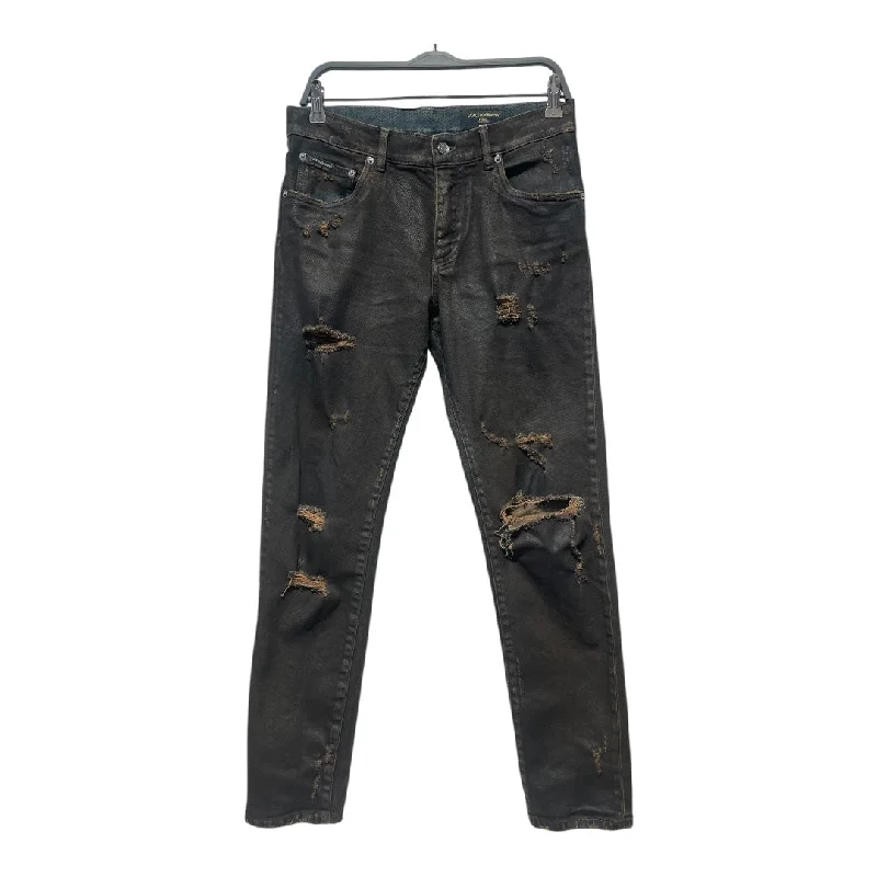 DOLCE&GABBANA/Skinny Pants/46/Denim/BLK/